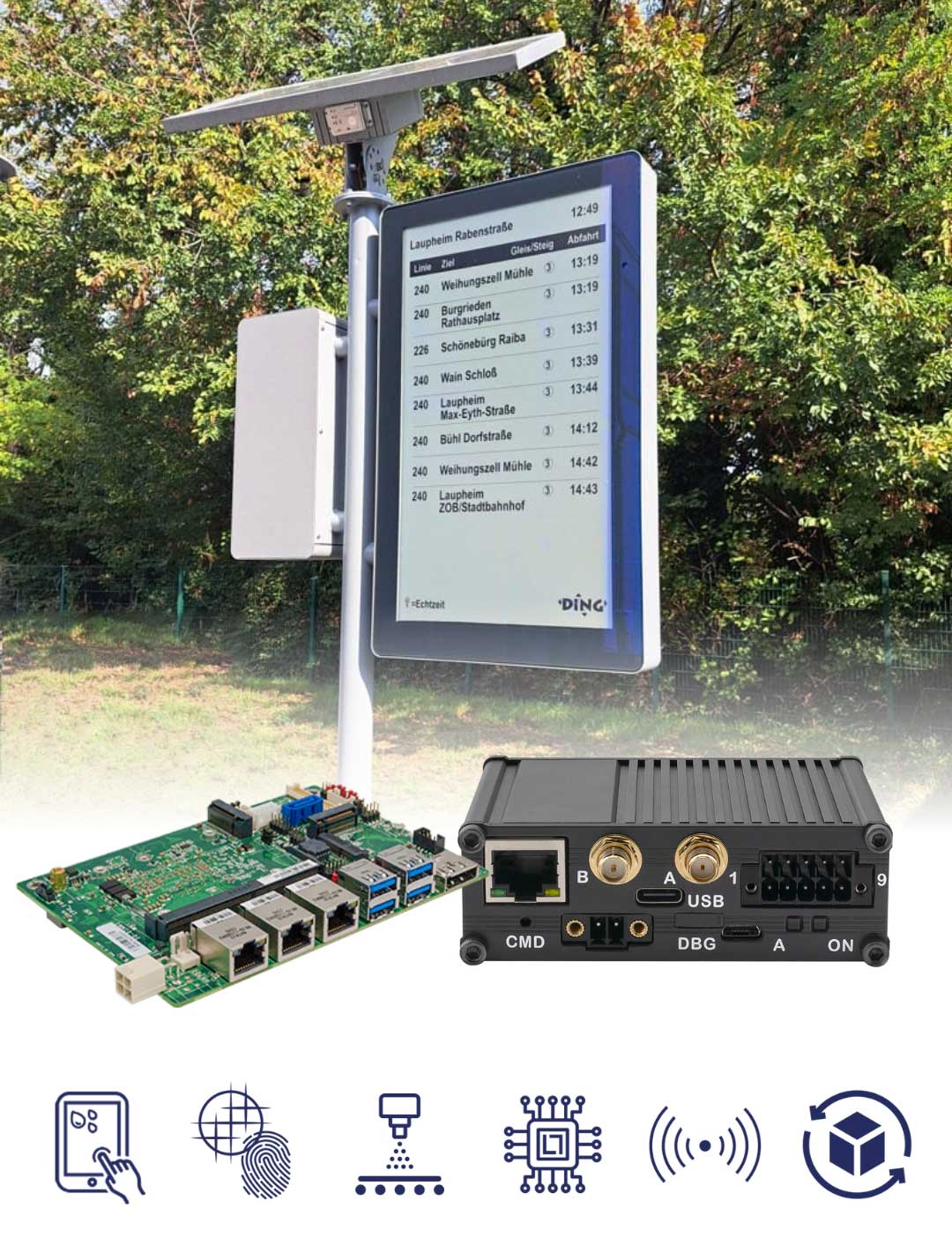 full system design including epaper display and embedded systems